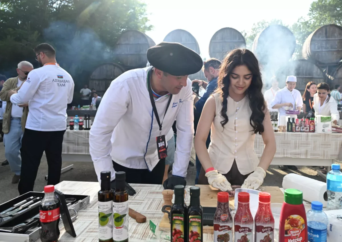 Şamaxıda beynəlxalq barbekü festivalı başladı
