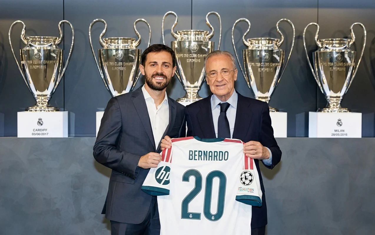 Bernardo Silva Real Madridə qoşulub və rəsmi təqdimat keçirildi