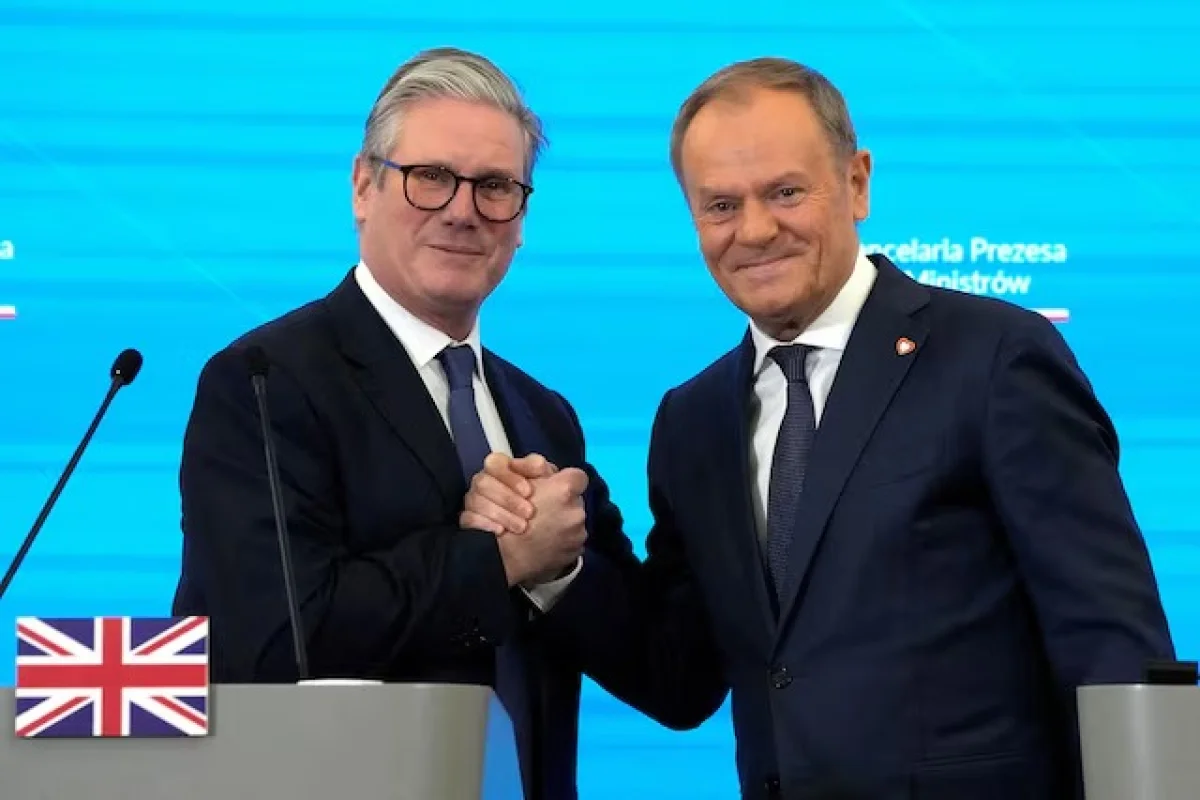 Britaniya və Polşa təhlükəsizlik sahəsində strateji saziş imzalayır